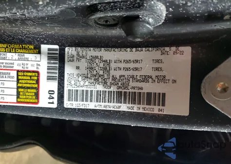 2023 Toyota Tacoma Double Cab from USA, damaged, VIN 3TMCZ5AN4PM533731